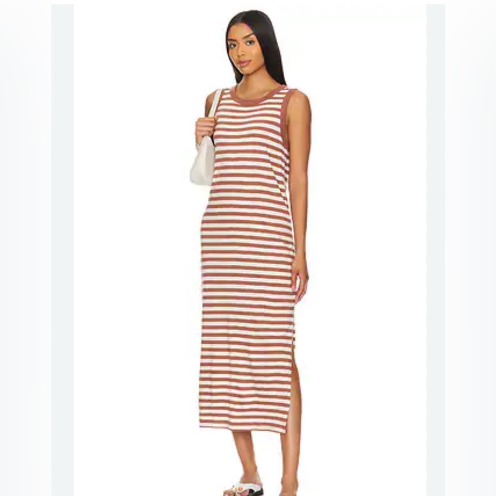 Sanctuary Striped Midi Dress size m.